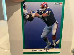 Kent Hull Football Cards 1991 Fleer Prices