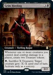 Grim Hireling [Extended Art] Magic Adventures in the Forgotten Realms Commander Prices