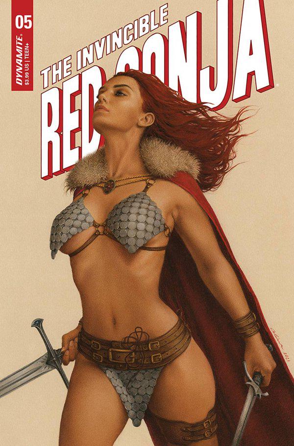 The Invincible Red Sonja [Celina] #5 (2021) Comic Books Invincible Red Sonja