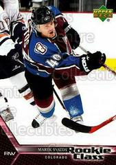 Marek Svatos #4 Hockey Cards 2005 Upper Deck Rookie Class Prices