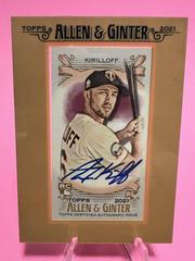 Alex Kirilloff Baseball Cards 2021 Topps Allen & Ginter Framed Mini Baseball Autographs Prices
