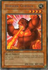 Berserk Gorilla [1st Edition] YuGiOh Invasion of Chaos Prices