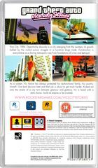 Cover (Back) | Grand Theft Auto: Vice City Stories PAL PSP