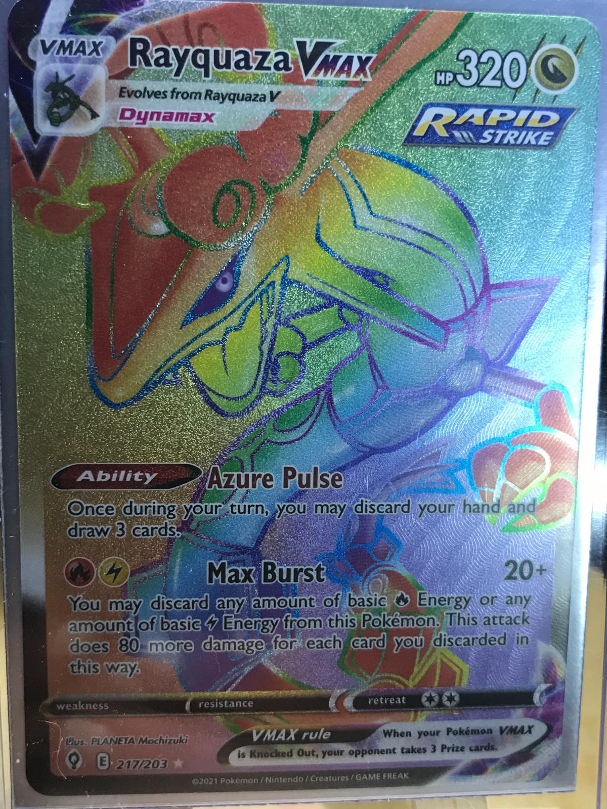 Rayquaza VMAX, Ungraded