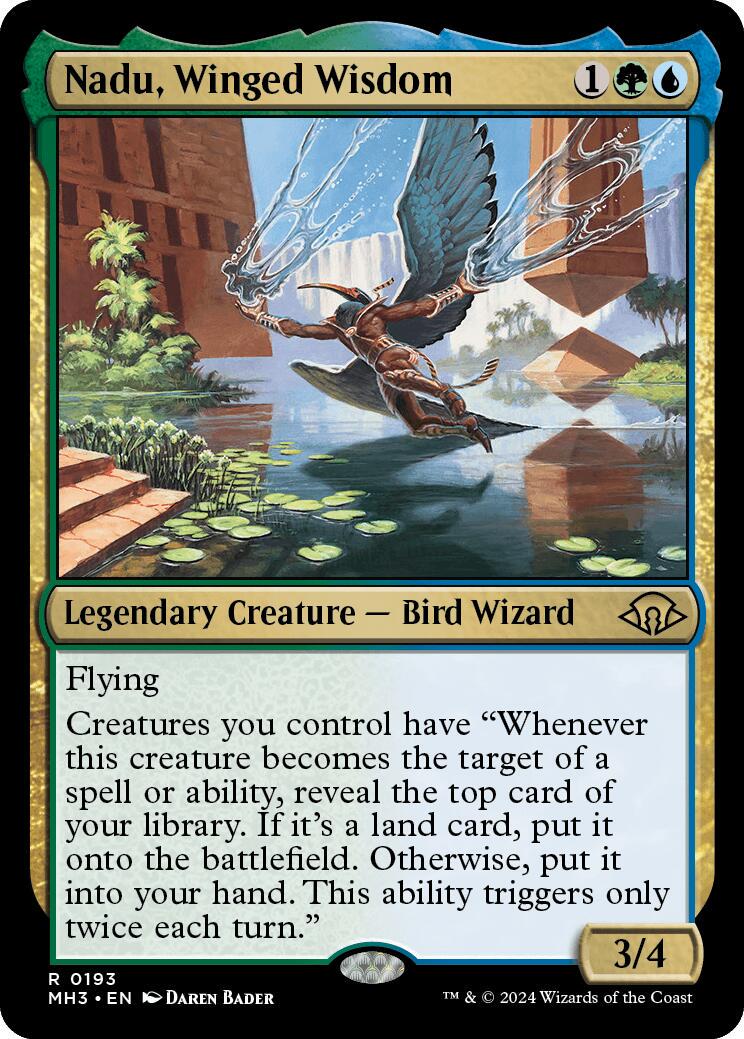 Nadu, Winged Wisdom #193 Magic Modern Horizons 3