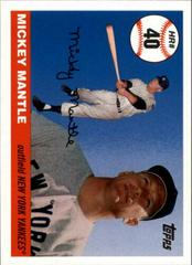 Mickey Mantle #40 Baseball Cards 2006 Topps Mantle Home Run History Prices