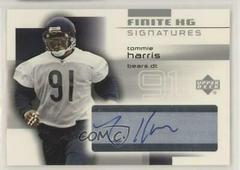Tommie Harris #FS-TH Football Cards 2004 Upper Deck Finite Signatures Prices