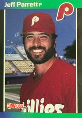 Jeff Parrett #T-55 Baseball Cards 1989 Donruss Traded Prices