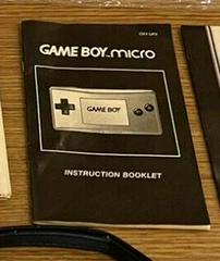 Instruction Manual  | Game Boy Micro [Blue] PAL GameBoy Advance