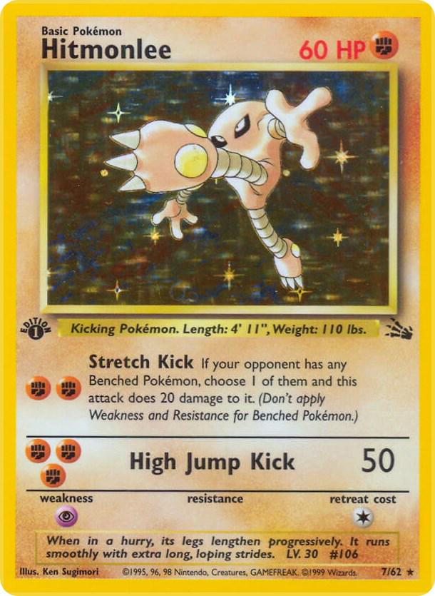 Hitmonlee 1st Edition 7 Prices Pokemon Fossil Pokemon Cards Hitmonlee 1st Edition 7 Prices Pokemon Fossil Pokemon Cards