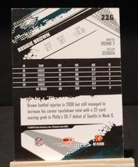 Back | Reggie Brown Football Cards 2009 Panini Score
