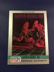 Super Bowl VII Football Cards 1990 Pro Set Prices