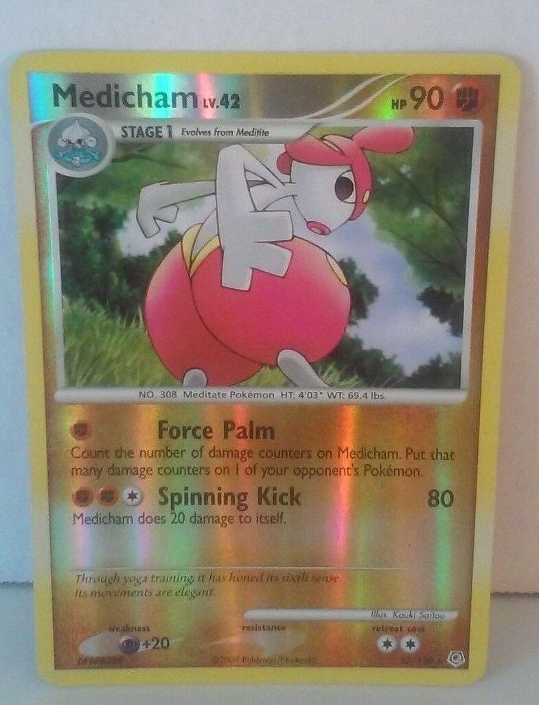 Medicham [Reverse Holo] #32 Pokemon Diamond & Pearl