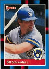 Bill Schroeder #419 Baseball Cards 1988 Donruss Prices