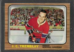 J. C. Tremblay Hockey Cards 1966 Topps Prices