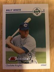 Billy White #148 Baseball Cards 1991 Impel Line Drive Pre Rookie AA Prices