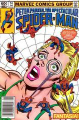The Spectacular Spider-Man [Newsstand] #74 (1983) Comic Books Spectacular Spider-Man Prices