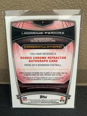 Back | Ladarius Perkins Football Cards 2014 Bowman Chrome Rookie Autograph