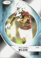 Michael Wilson [Silver] #131 Football Cards 2023 Sage Prices