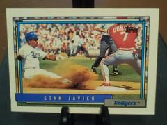 Stan Javier #581 Baseball Cards 1992 Topps Prices