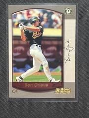 Ben Grieve #14 Baseball Cards 2000 Bowman Prices