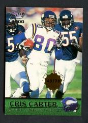 Cris Carter [Premiere Date] Football Cards 2000 Pacific Prices
