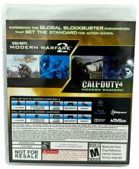 Back Cover | Call of Duty Modern Warfare Collection [Single Case] Playstation 3