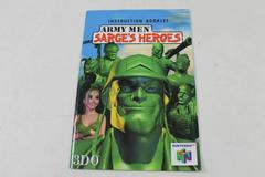 Army Men Sarge'S Heroes - Manual | Army Men Sarge's Heroes Nintendo 64