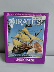 UK Version Front, Box But Slightly Shorter | Pirates Commodore 64