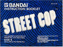 Street Cop - Manual | Street Cop NES