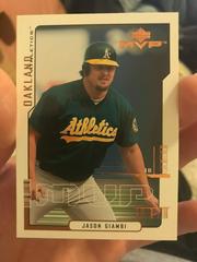Jason Giambi #16 Baseball Cards 2000 Upper Deck MVP Prices