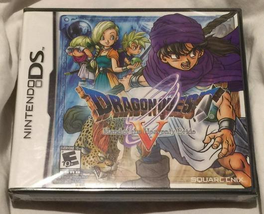 Dragon Quest V Hand Of The Heavenly Bride New Item Box And Manual Nintendo Ds