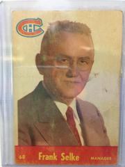 Frank Selke #68 Hockey Cards 1955 Parkhurst Prices