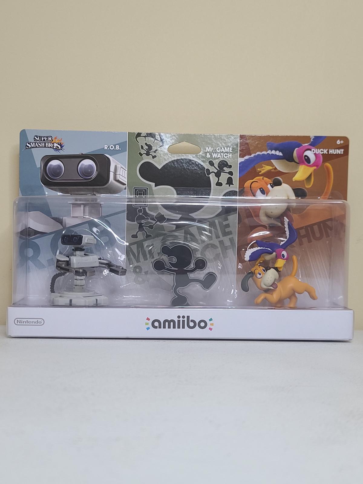 Retro 3 Pack | New Item, Box, And Manual | Amiibo