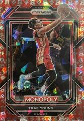 Trae Young [Free Parking] #1 Basketball Cards 2022 Panini Prizm Monopoly Prices