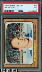 Jim Pappin Hockey Cards 1966 Topps USA Test Prices