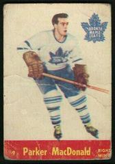 Parker MacDonald Hockey Cards 1955 Parkhurst Prices