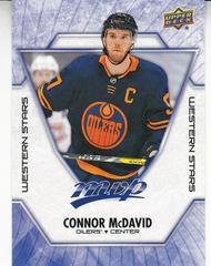 Connor McDavid #WS-1 Hockey Cards 2021 Upper Deck MVP Western Stars Prices