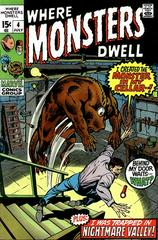 Where Monsters Dwell #4 (1970) Comic Books Where Monsters Dwell Prices
