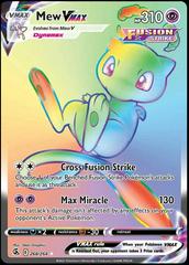  Pokemon - Mew VMax - TG30 - Trainer Gallery - Lost Origin -  Full Art - Black & Gold Holo Foil Card : Toys & Games