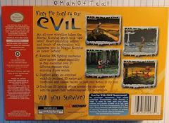 Box Back | Mortal Kombat Mythologies: Sub-Zero Nintendo 64