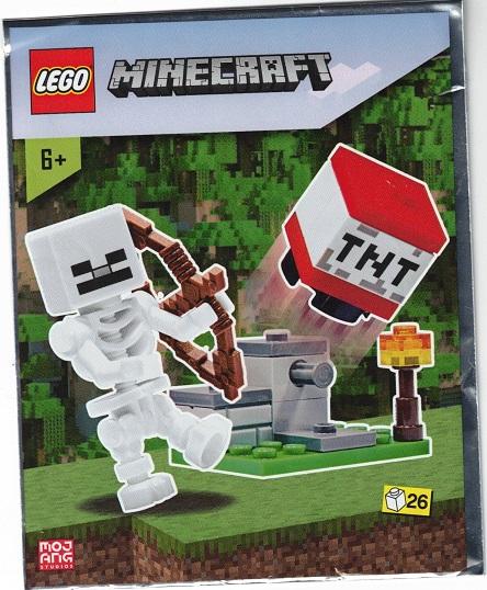 TNT Launcher and Skeleton #662102 LEGO Minecraft