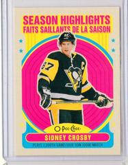 Sidney Crosby [Retro Blank Back] Hockey Cards 2021 O Pee Chee Prices