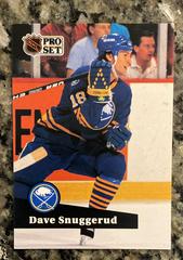 Dave Snuggerud [French] Hockey Cards 1991 Pro Set Prices