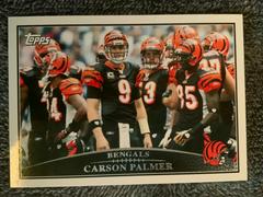 Carson Palmer #112 Football Cards 2009 Topps Prices