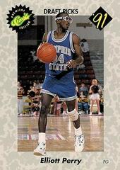 Elliott Perry [Draft Picks Premiere Edition] #27 Basketball Cards 1991 Classic Draft Prices