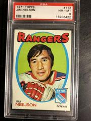 Jim Neilson Hockey Cards 1971 Topps Prices