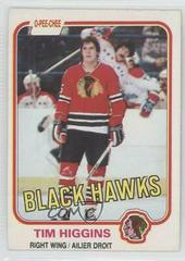 Tim Higgins #57 Hockey Cards 1981 O-Pee-Chee Prices