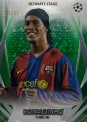Ronaldinho [Green] #USC-13 Soccer Cards 2023 Topps UEFA Club Ultimate Stage Prices
