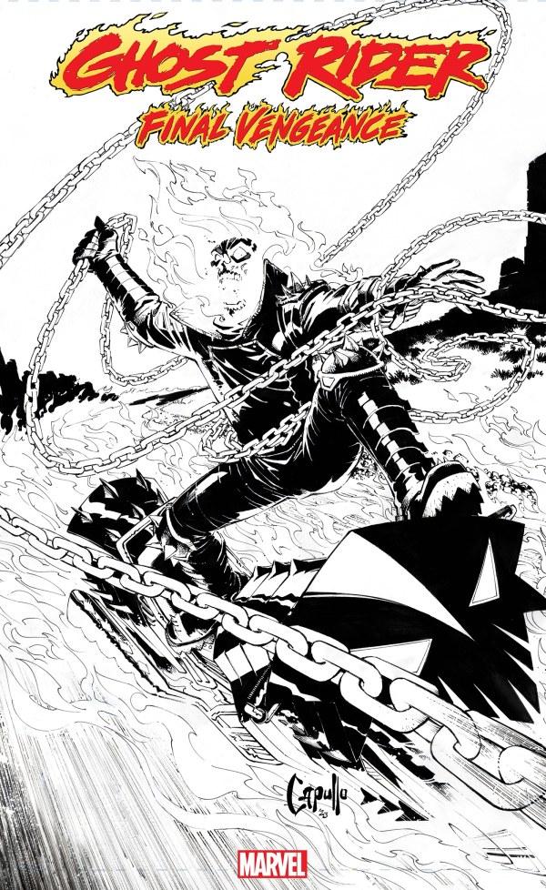 Ghost Rider: Final Vengeance [Capullo Sketch] #1 (2024) Comic Books Ghost Rider: Final Vengeance